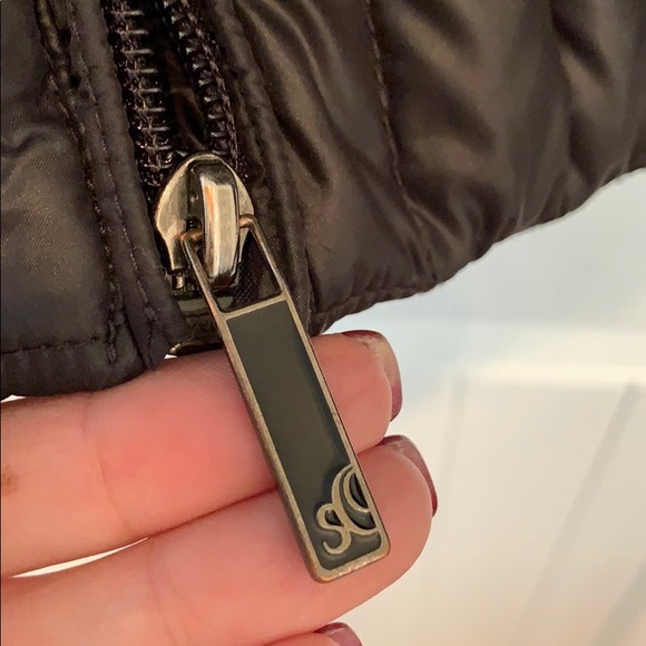 Fitted puffer slim fitting down feather coat - Picture 7 of 14